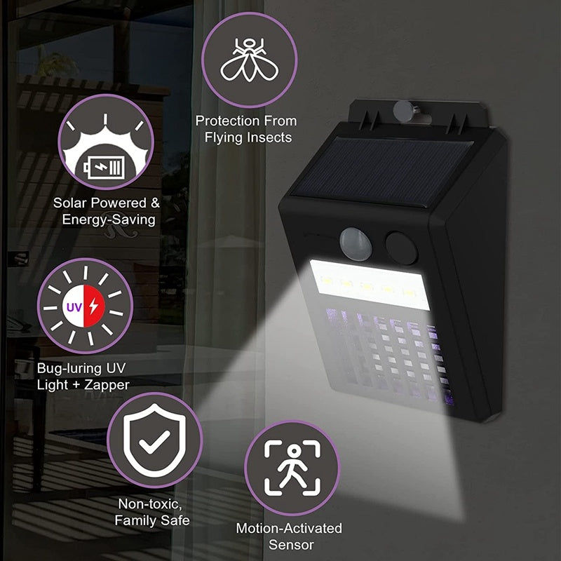 New Solar Mosquito Killer Lamp