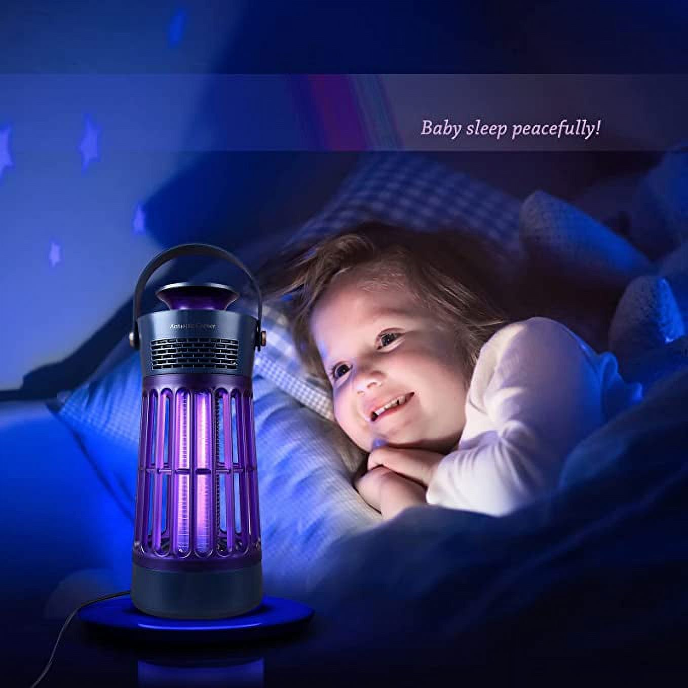 Electric Insect Trap for Indoor and Outdoor