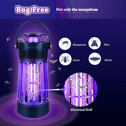 Electric Insect Trap for Indoor and Outdoor