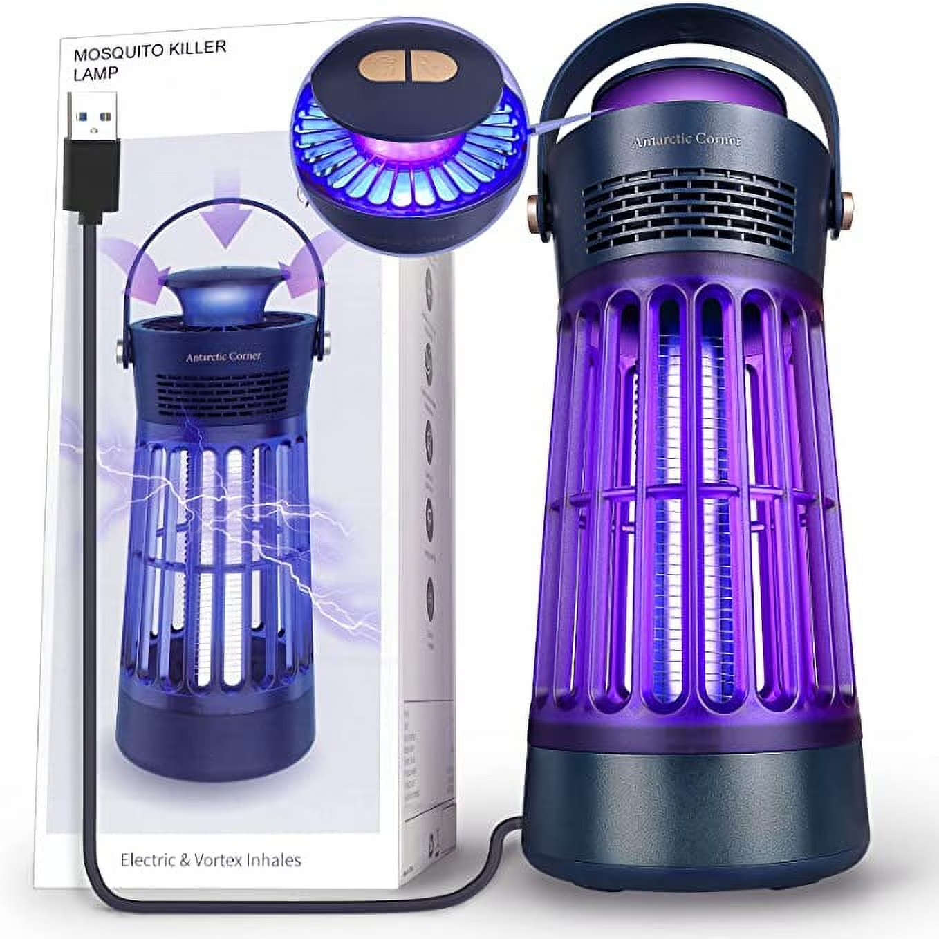 Electric Insect Trap for Indoor and Outdoor