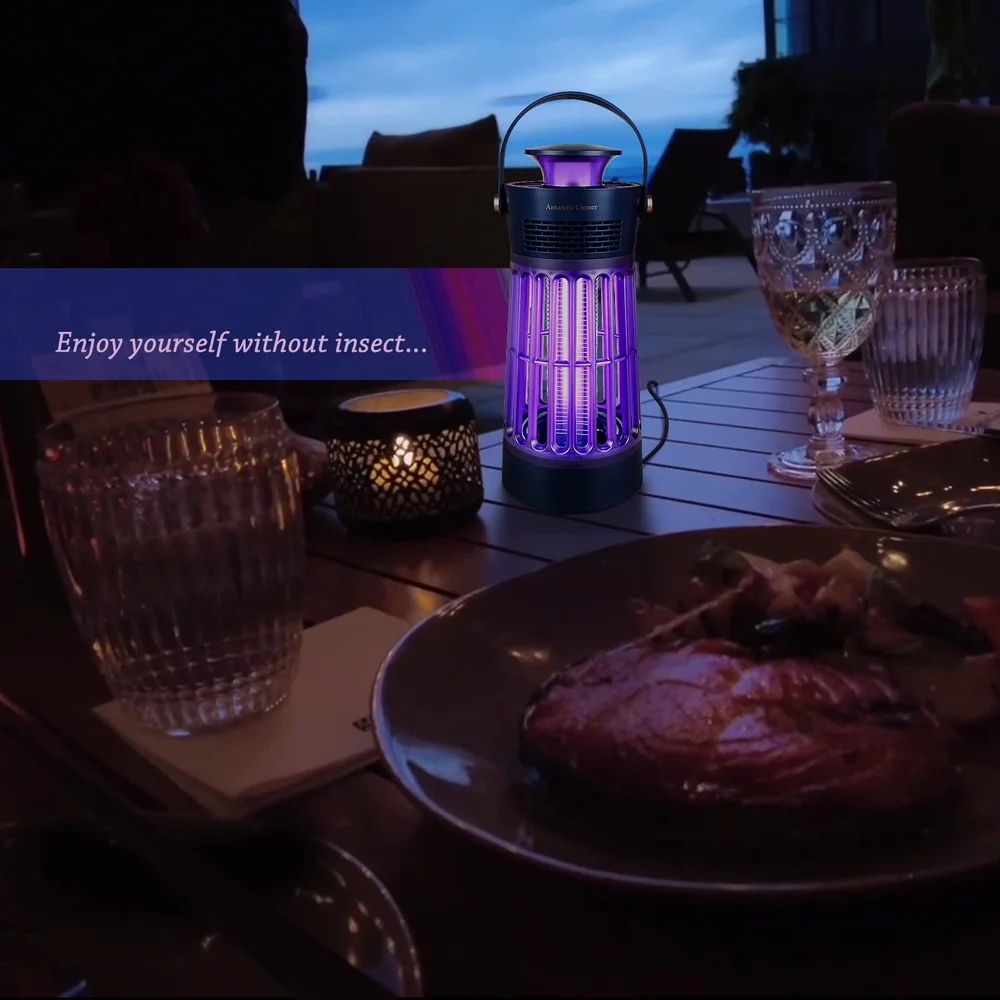 Electric Insect Trap for Indoor and Outdoor